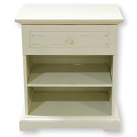 Pier 1 Imports Cream Nightstand w/Drawer