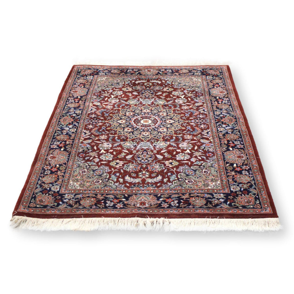 3' 9'' X 5' 9'' Tabriz Wool/Silk Area Rug