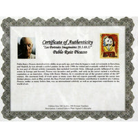 Gallery Framed Art Print 'Les Portraits Imaginaires 19.3.69.II' By Pablo Picasso