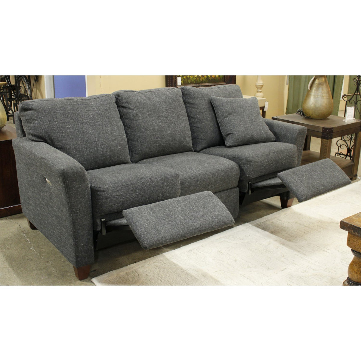 La-Z-Boy Dark Gray Power Recline Sofa