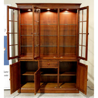 Ethan Allen Solid Cherry China Cabinet