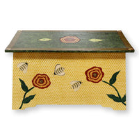 Palecek 'Bee Home' Brightly Painted Blanket Chest