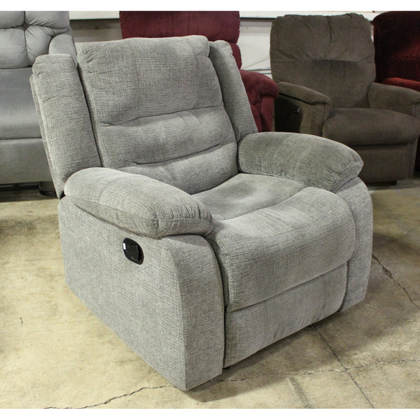 Porter Designs Gray Rocking Recliner