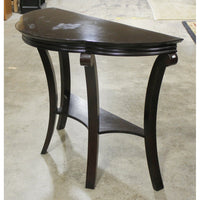 Bombay Co. Espresso Demilune Table