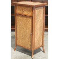 Wicker Accent Cabinet