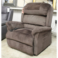 Ultra Comfort Extra Large Brown Dual Motor Power Lift Recliner