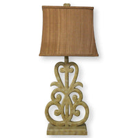 Taupe Architectural Table Lamp