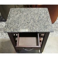 Kitchen Island w/Granite Top