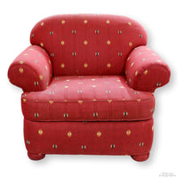Schnadig Southwestern Print Club Chair
