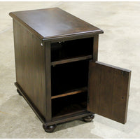 Ashley Furniture Narrow Nightstand w/Cabinet & Power Port