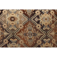 Mission Style Oak & Tapestry Sofa