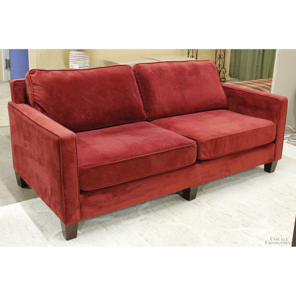 'Bella' Dark Red Sofa