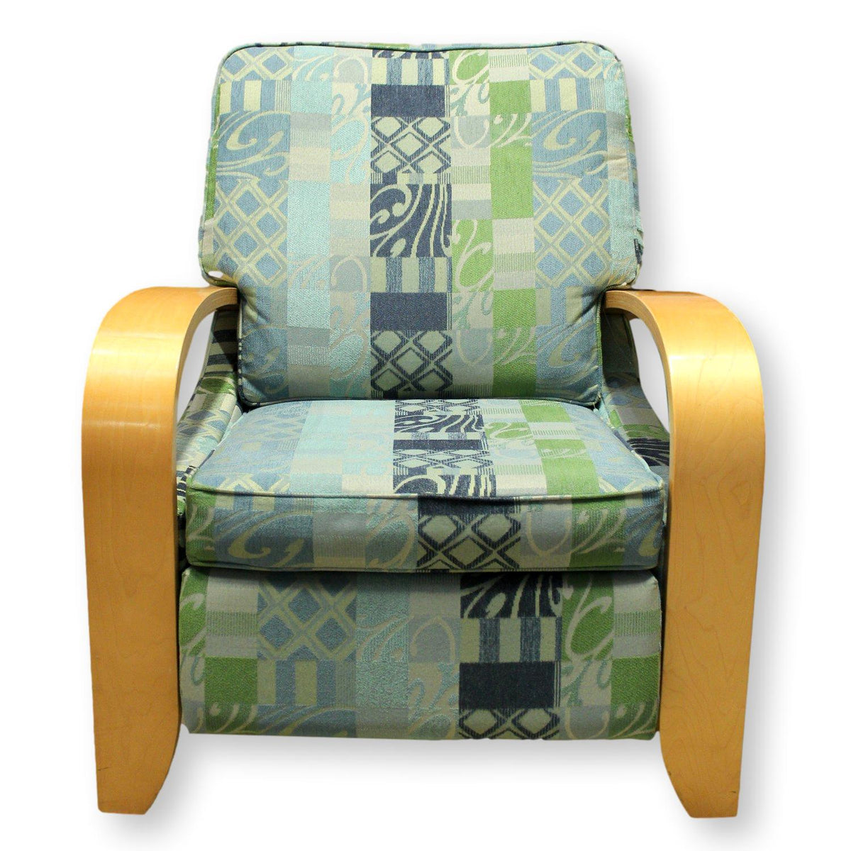 La-Z-Boy Patterned Bentwood Recliner