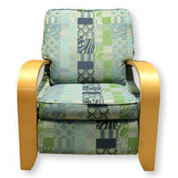 La-Z-Boy Patterned Bentwood Recliner
