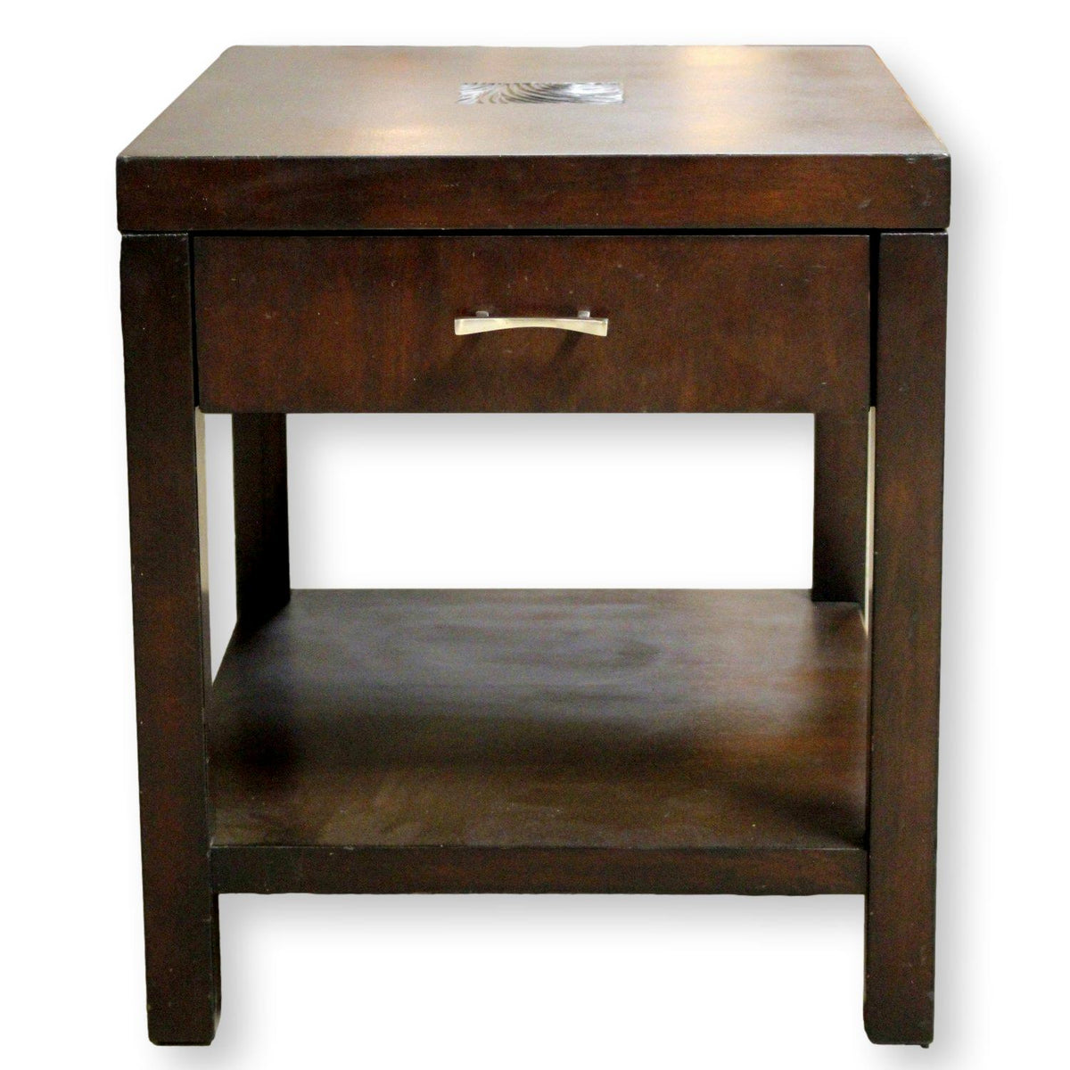 B.Smith by Hammary Dark Modern End Table