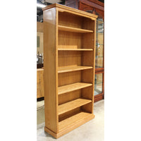 6' Oak Bookcase
