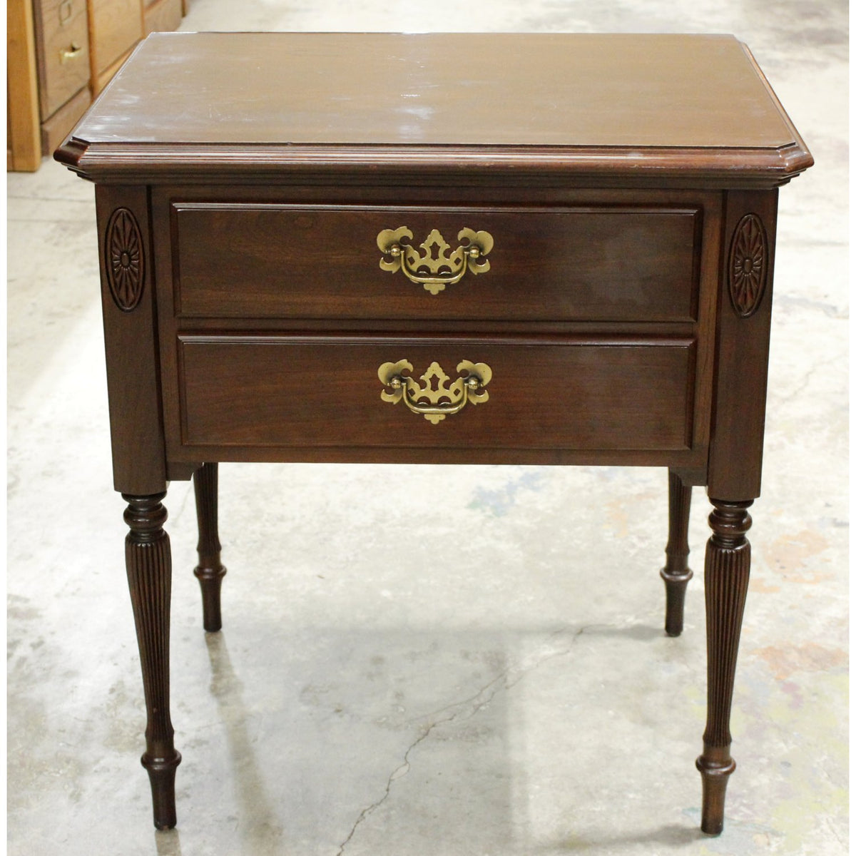 Ethan Allen 2 Drawer Nightstand