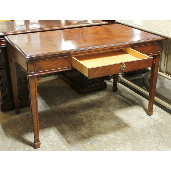 Drexel Patterned Burl Veneer Writing Desk