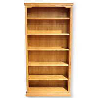 6' Oak Bookcase