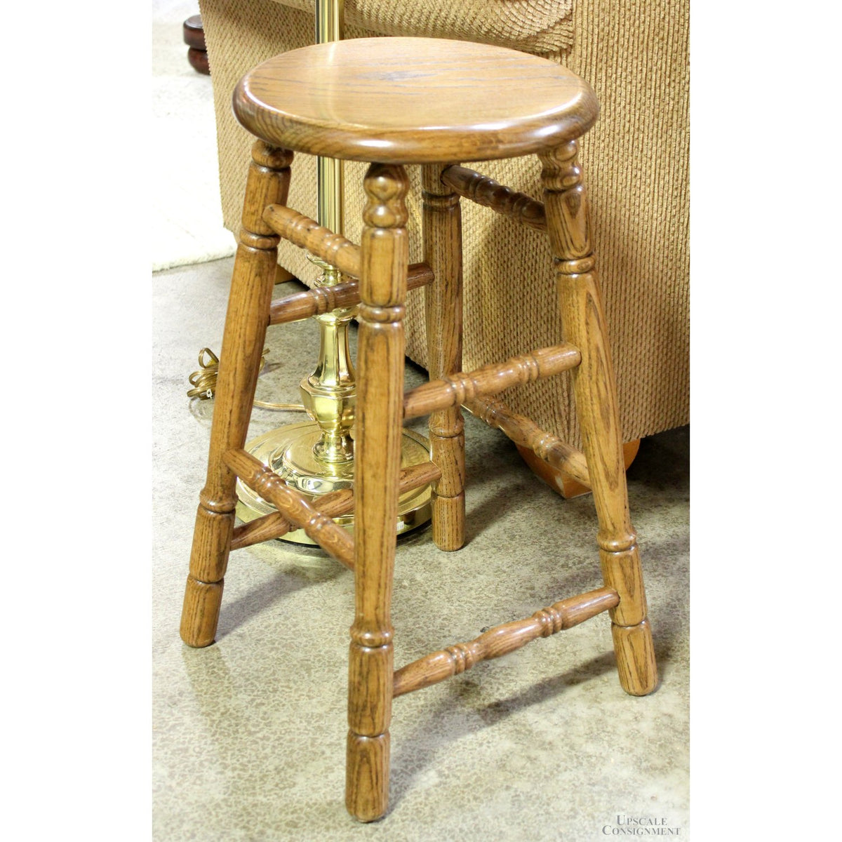 Oak Stool/Plant Stand