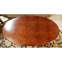 Queen Anne Oval Coffee Table