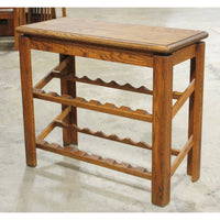 Dark Oak Wine Rack