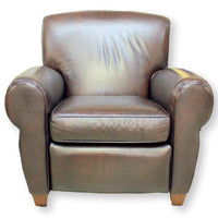 Barcalounger Brown Leather Recliner
