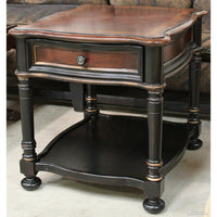 Hooker Furniture Two-Tone End Table w/Drawer