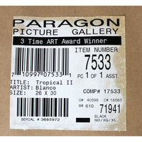 Framed Botanical Print 'Tropical II'