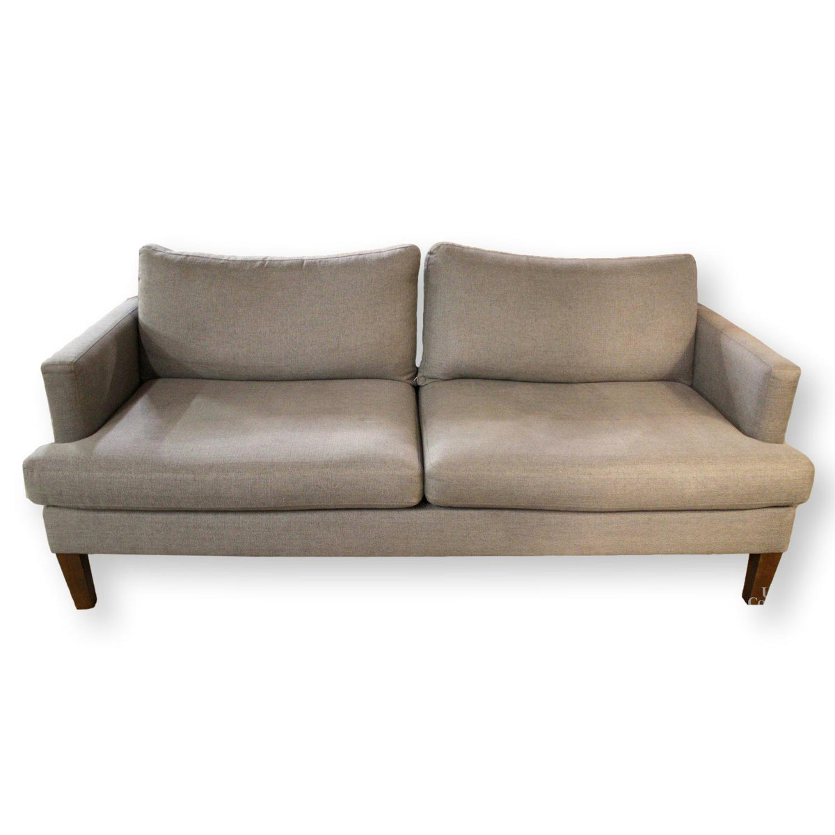 Pottery Barn Modern Gray Sofa