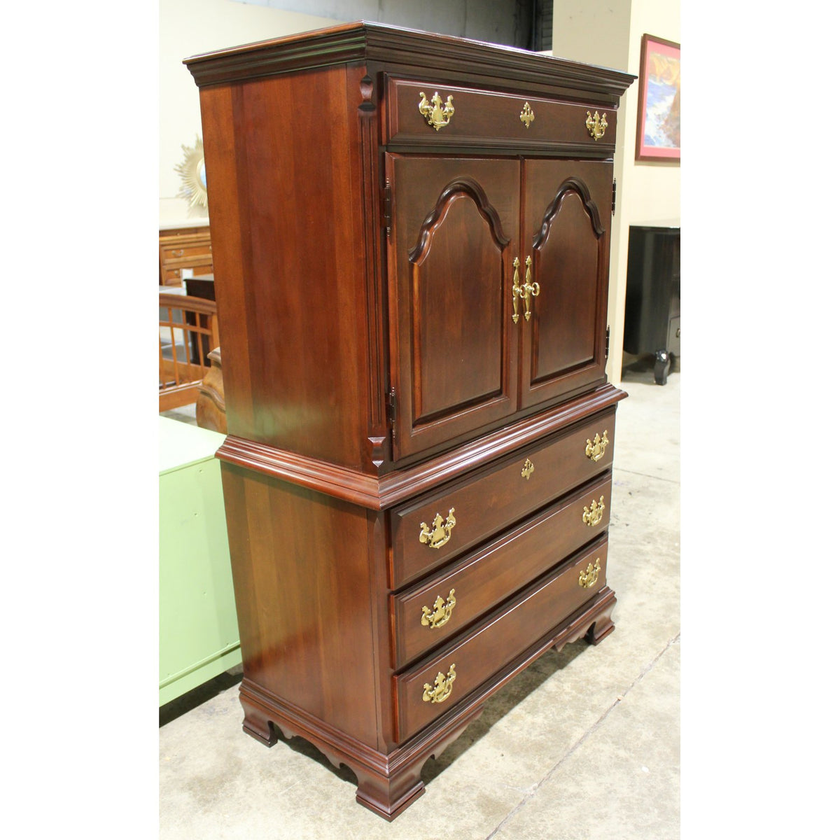 Sumpter Furniture Mahogany Gentleman's Chest