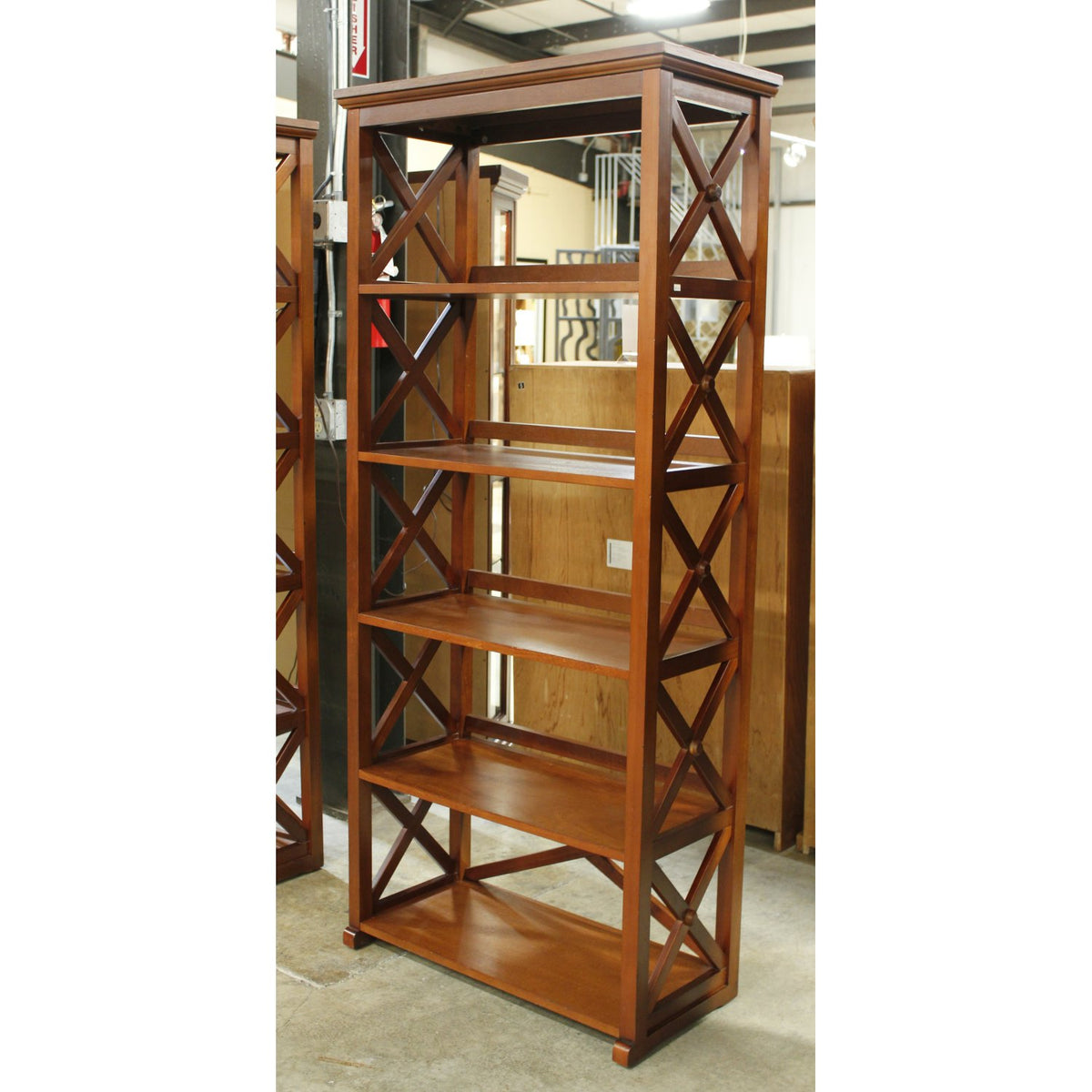 Etagere w/"X" Sides
