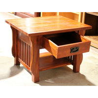 America the Beautiful Dreamer Mission Style End Table