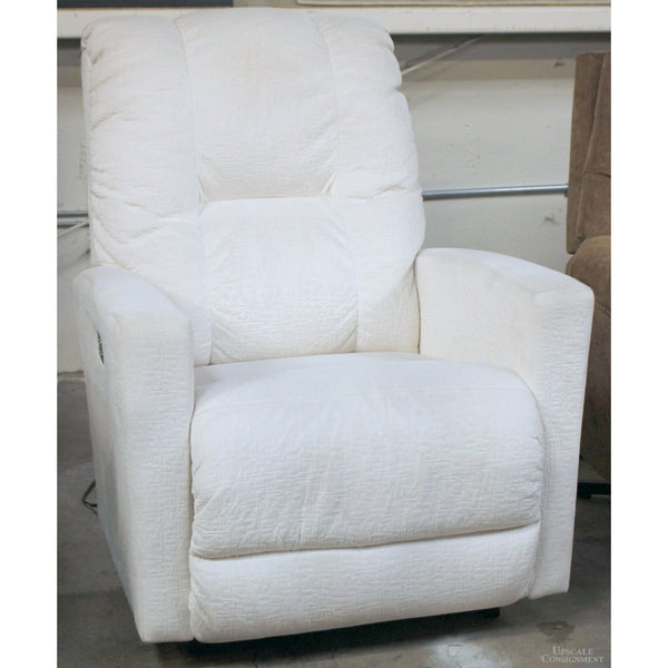 La-Z-Boy White Power Recliner