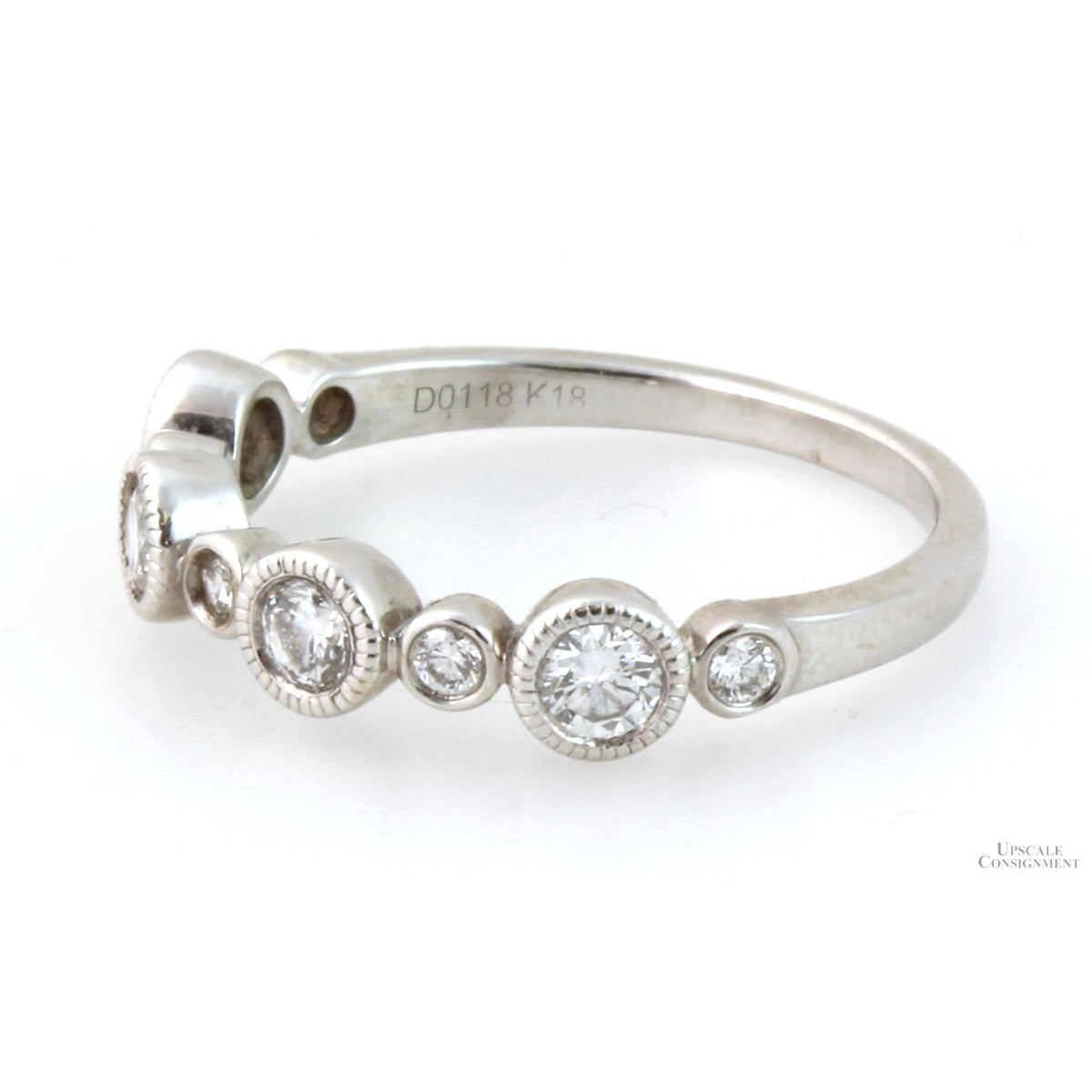 .68ctw Forevermark Diamond 18K White Gold Designer Band