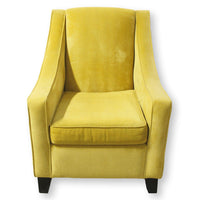 Pacific Furniture Yellow Track Arm Chair