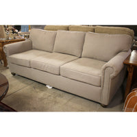 Restoration Hardware Taupe Linen Sofa