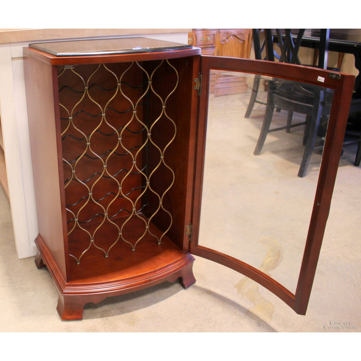 Granite Top Wine Cabinet