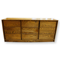 9 Drawer Oak Dresser