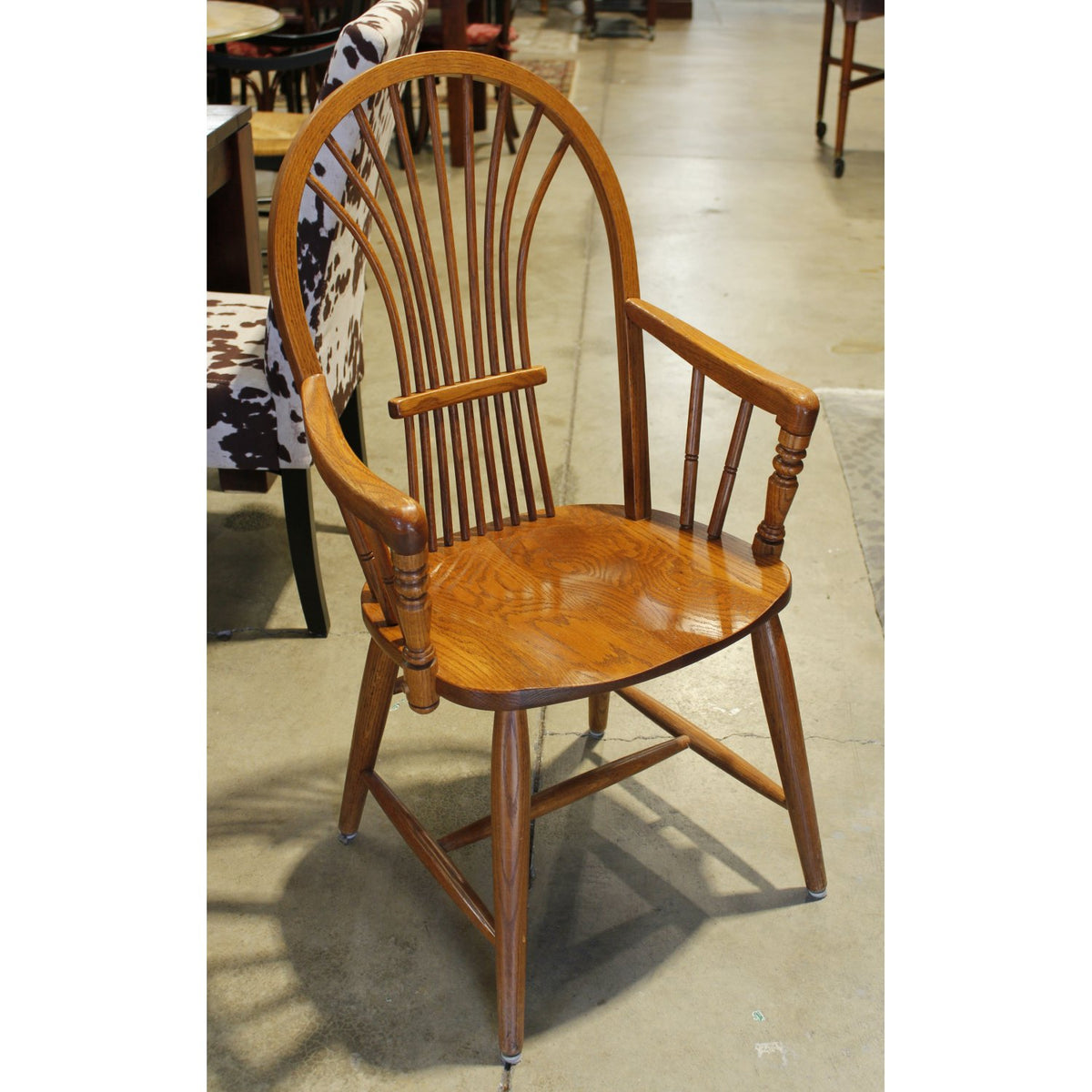 Richardson Brothers Co. Oak Dining Table w/6 Chairs