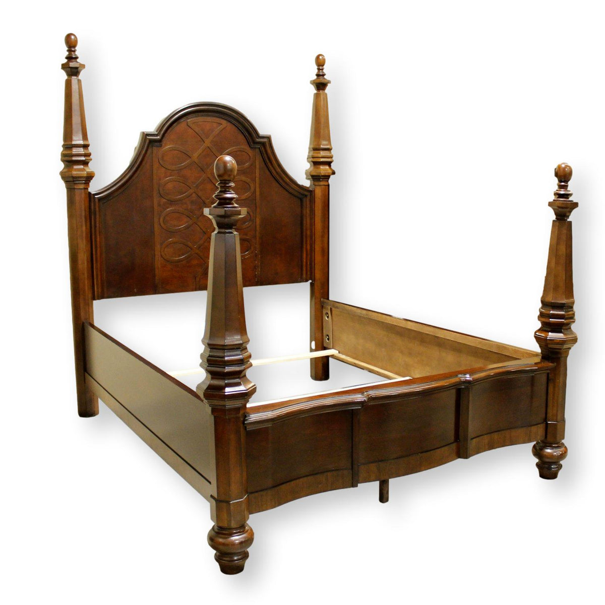 Ashley 4-Post Panel Queen Bed