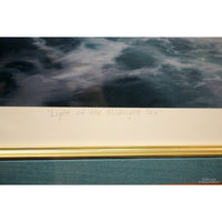 Framed Limited Edition Print 'Light of the Midnight Sea' by Roy Tabora