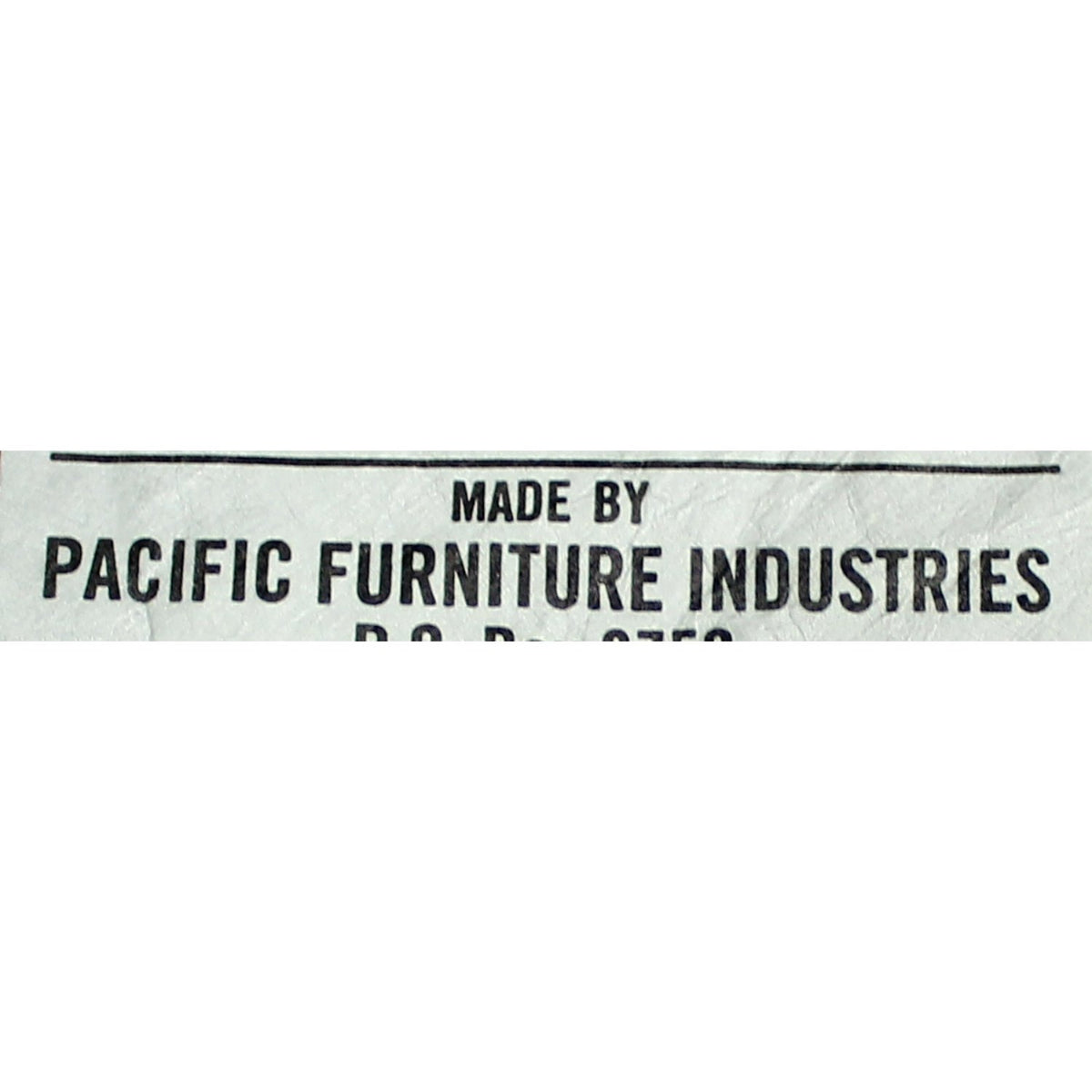Pacific Furniture Ind.  Red Loveseat