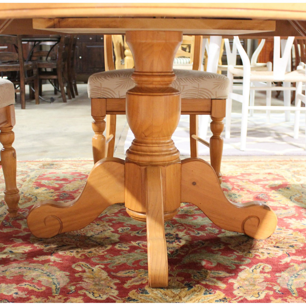 Country Pine Dining Table w/4 Chairs