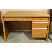 Baker Road Oak Student Desk