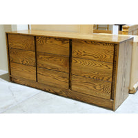 9 Drawer Oak Dresser