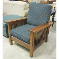 Mission Style Chair w/Peg Reclining Back