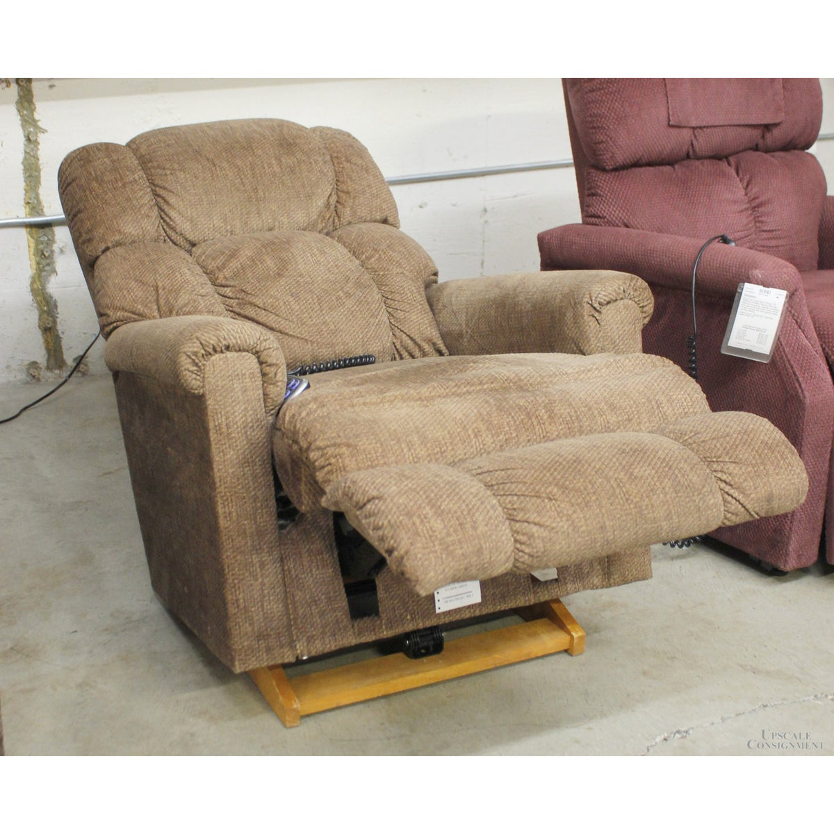 La-Z-Boy Brown Dual Motor Rocking Power Recliner