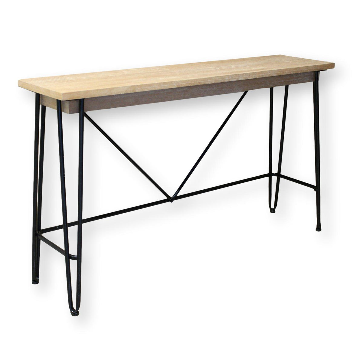 Long Console Table w/Hairpin Legs