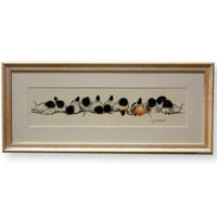 Framed Signed Limited Edition Artwork - Birds on a Branch